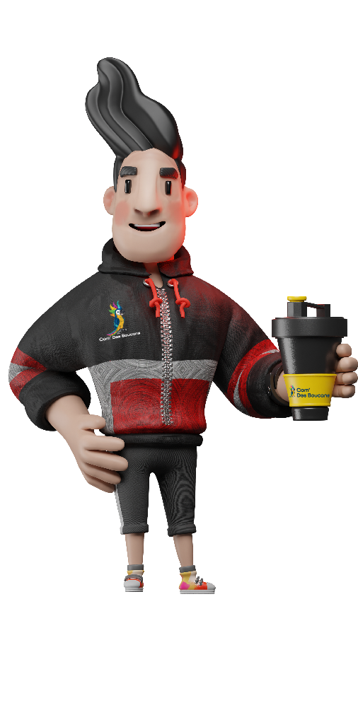 objets de communication com des boucans