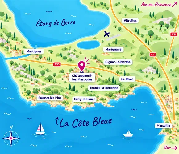 agence de communication com des boucans à chateauneuf les martigues
